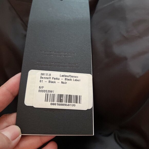 Canada Goose Bennett Black Label WATER RESISTANT 625 FILL POWER DOWN PARKA Small - Picture 10 of 15